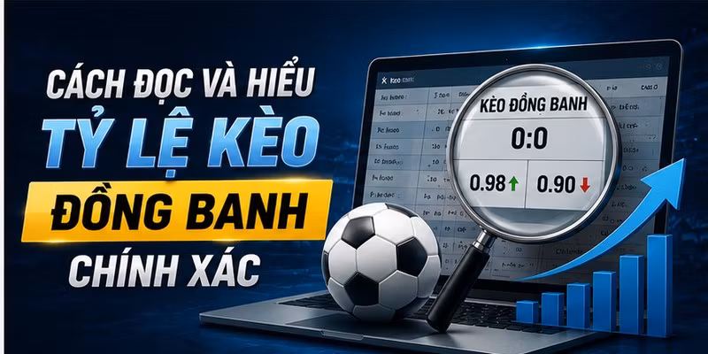 Cách đọc và hiểu tỷ lệ kèo đồng banh chính xác