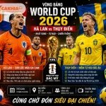 Soi Kèo Bóng Đá Hà Lan vs Thụy Điển, 00h00 Ngày 21/6/2026