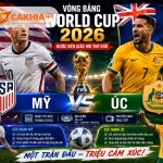 Soi Kèo Bóng Đá Mỹ vs Úc, 02h00 Ngày 20/6/2026